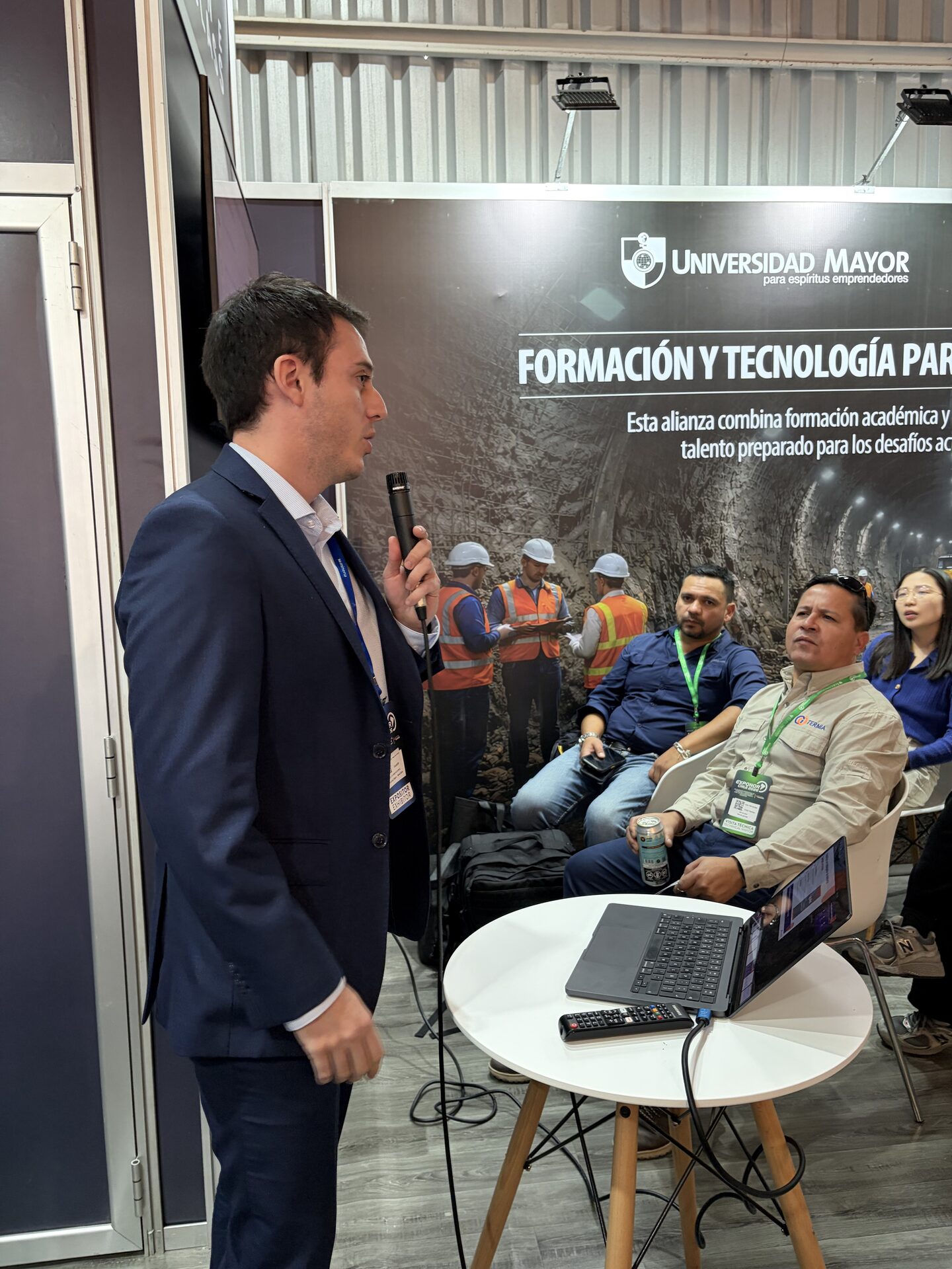 Demostración de Mine Pass en Exponor 2026