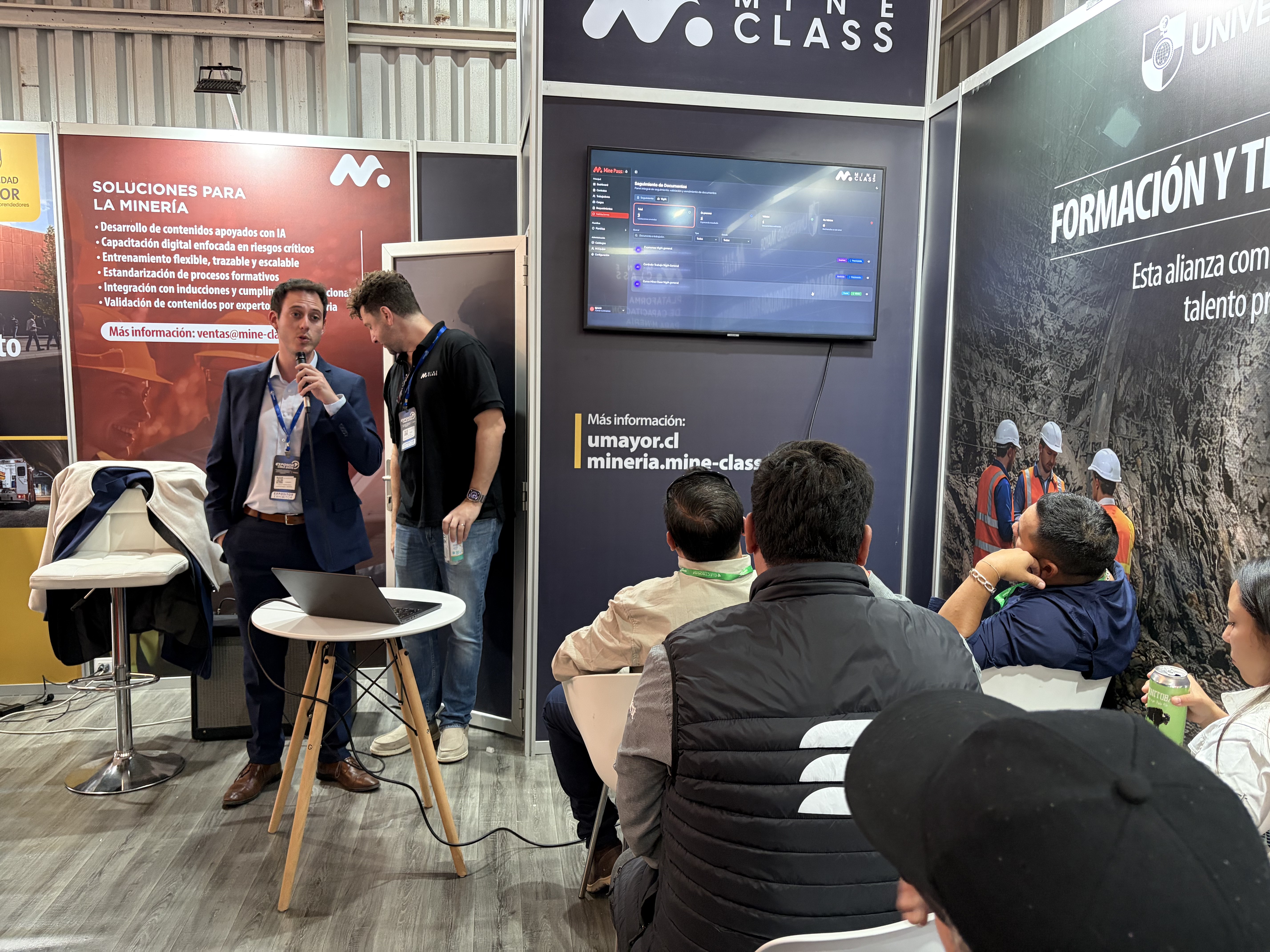 Mine Pass en Exponor 2026 — presentación en faena